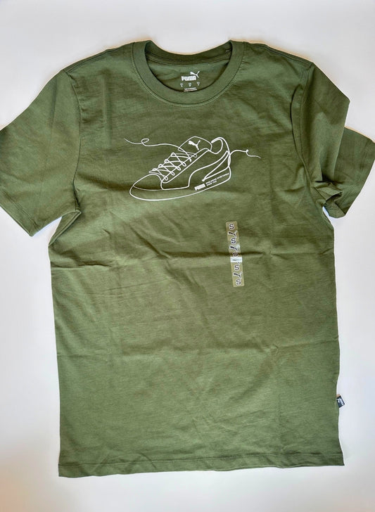 Playera Verde Militar - Puma