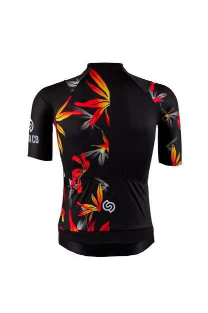 Jersey: Flores Negro Hombre